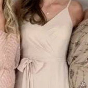 Neutral Maxi/Bridesmaid Dress